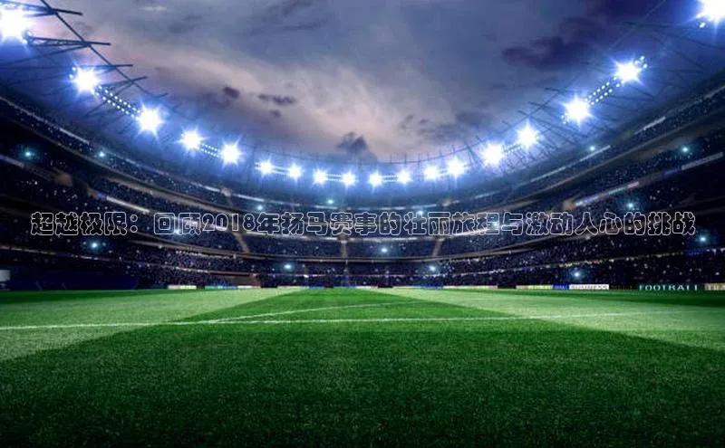 超越极限：回顾2018年扬马赛事的壮丽旅程与激动人心的挑战